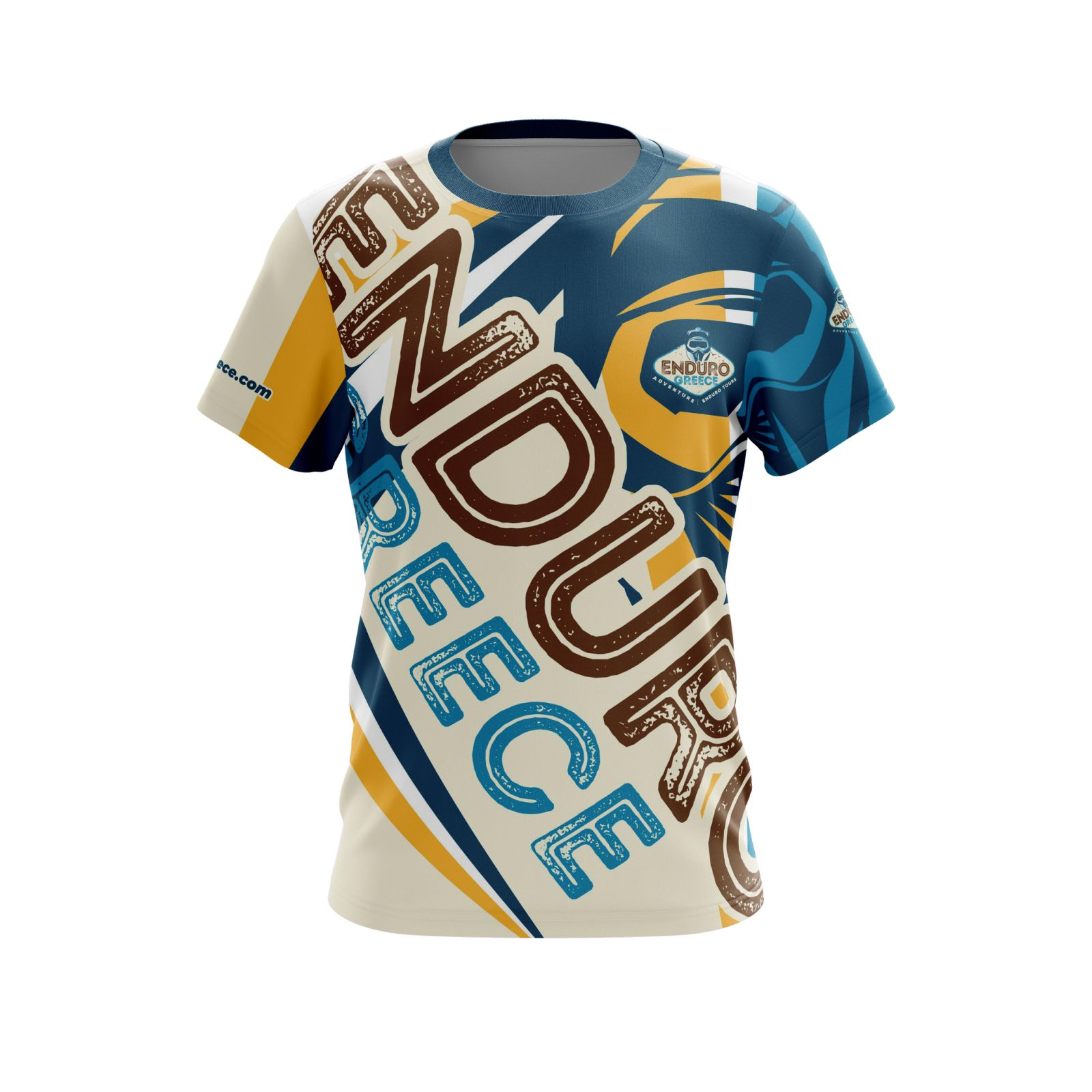 Enduro Greece Short Sleeve T-shirt
